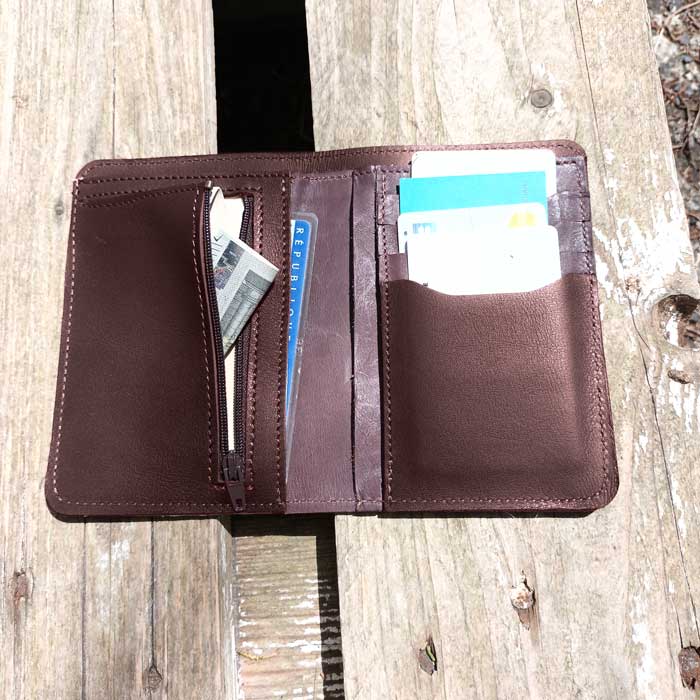 Portefeuille en cuir personnalisable – Image 3