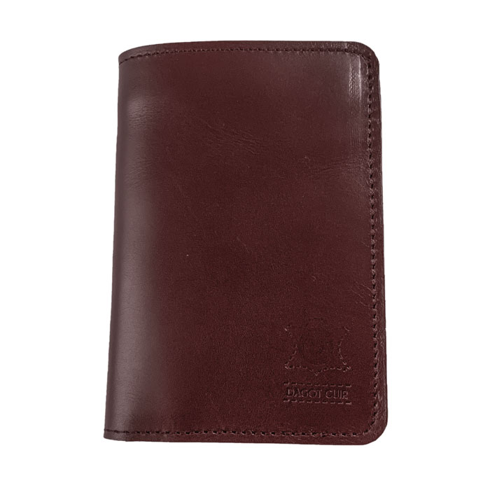 Visuel du portefeuille en cuir couleur marron